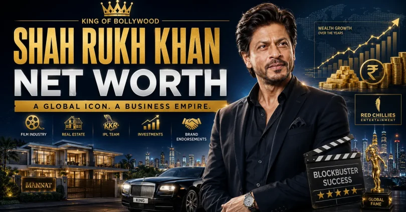 shah rukh khan net worth