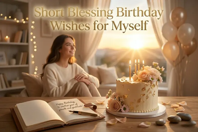short blessing birthday wishes for myself