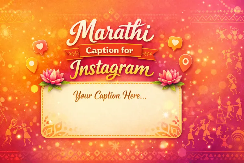 short marathi caption for instagram