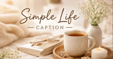simple life caption