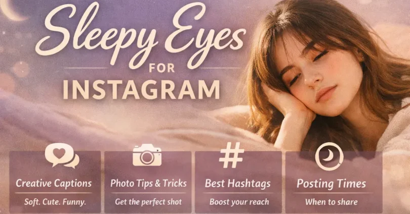 sleepy eyes for instagram