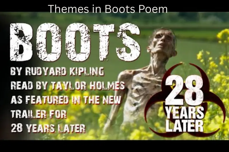 themes in boots poem