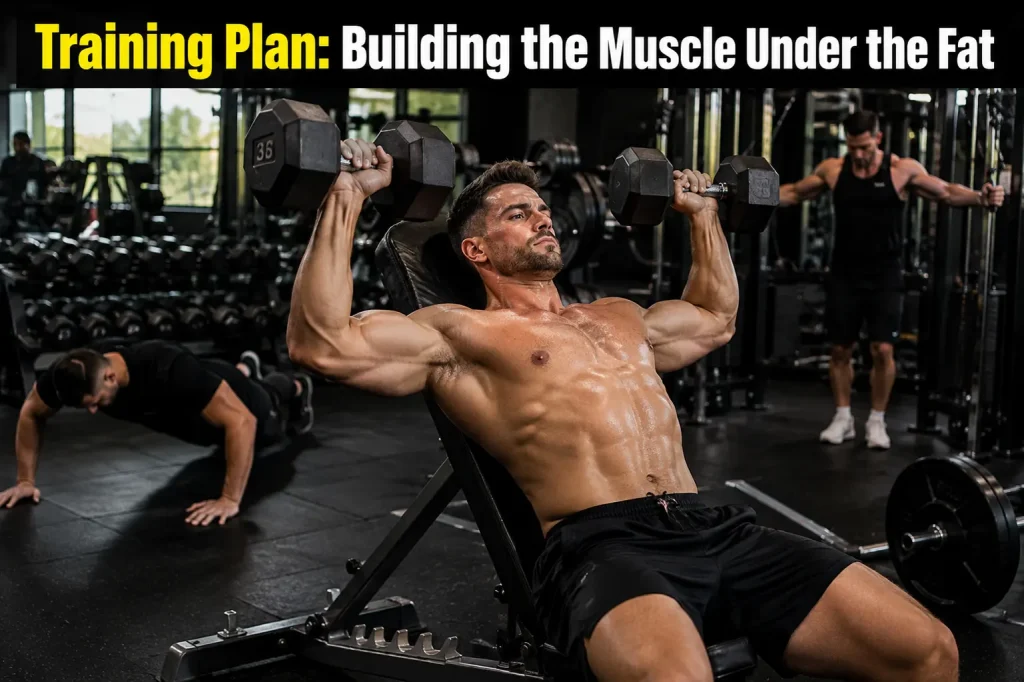 training plan building the muscle under the fat