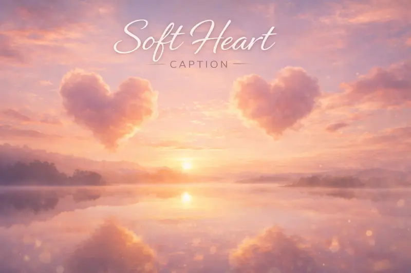 what is a soft heart caption