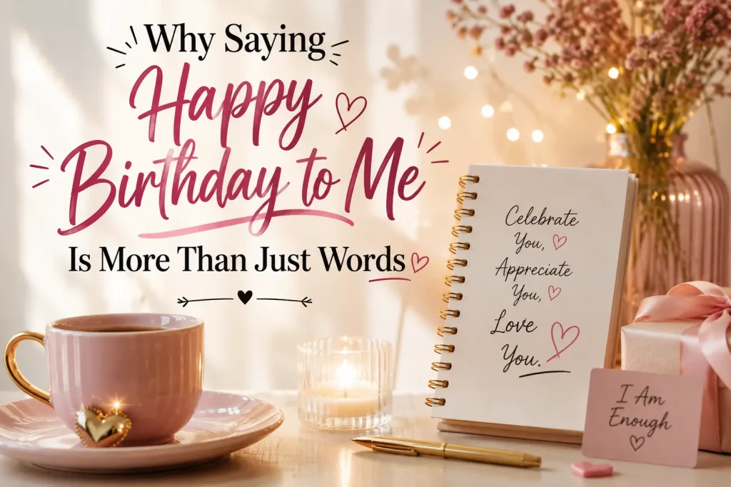 why saying happy birthday to me is more than just words