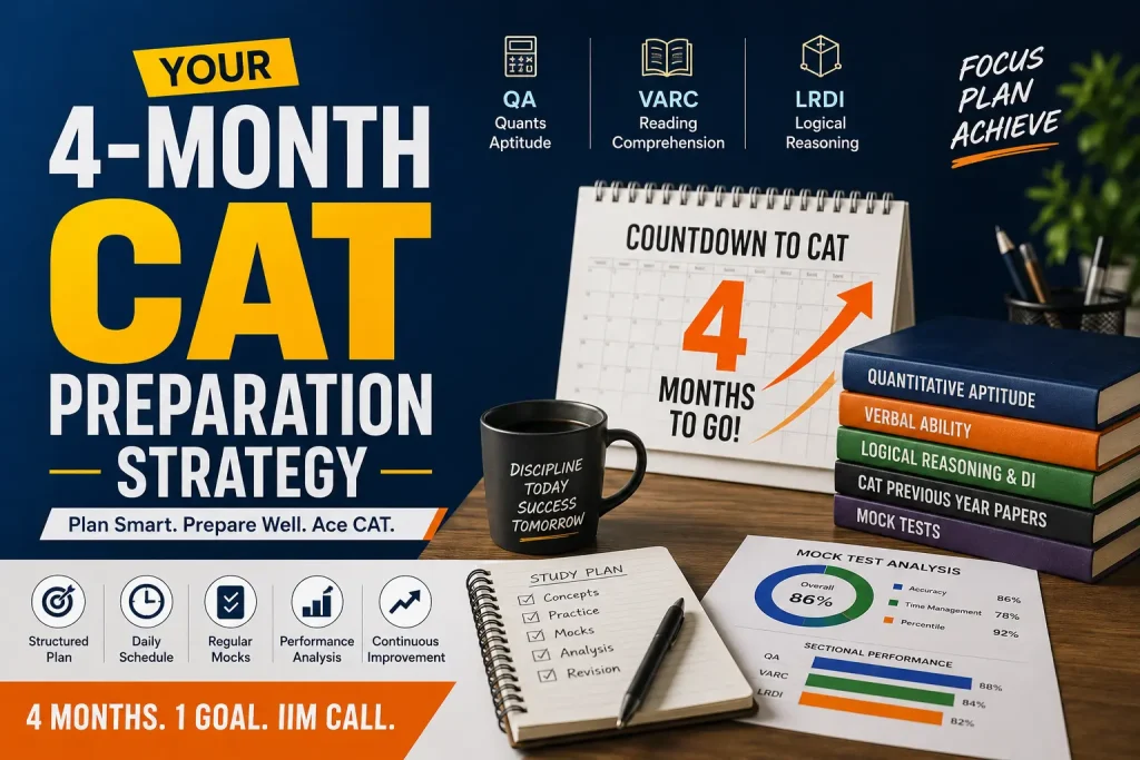 your 4 month cat preparation strategy