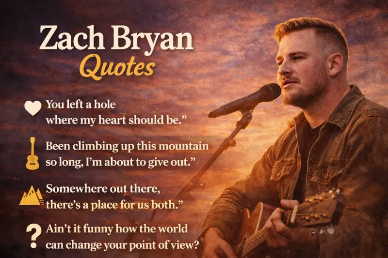 zach bryan quotes about heartbreak