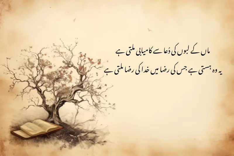 ماں کے لبوں کی دُعا سے کامیابی ملتی ہے یہ وہ ہستی ہے جس کی رضا میں خدا کی رضا ملتی ہے