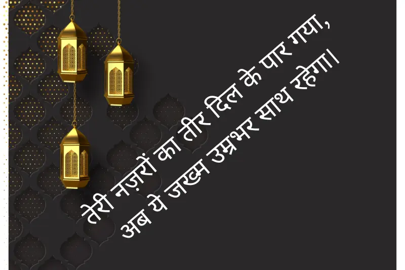 तेरी नज़रों का तीर दिल के पार गया