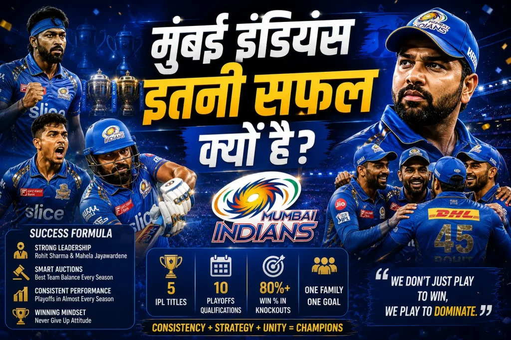 मुंबई इंडियंस इतनी सफल क्यों है